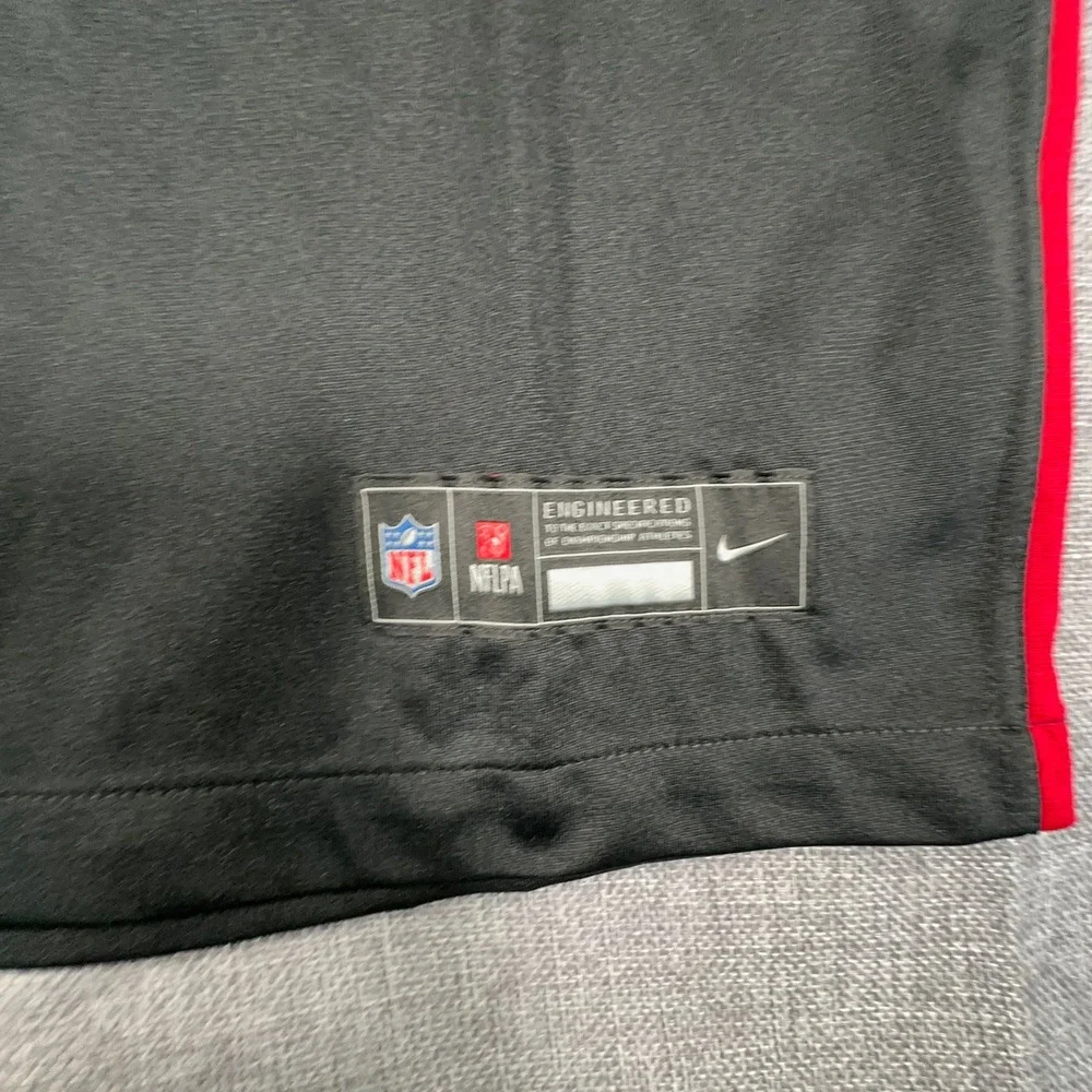 Nike Atlanta Falcons Kirk Cousins Jersey Mens XL Black #18 NFL Game Player NEW